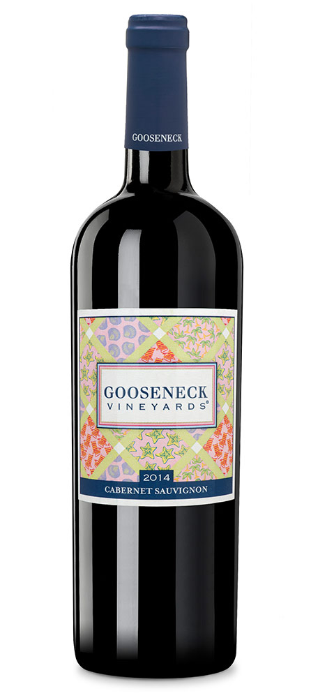 Gooseneck Vineyards Cabernet Sauvignon Wine Bottle