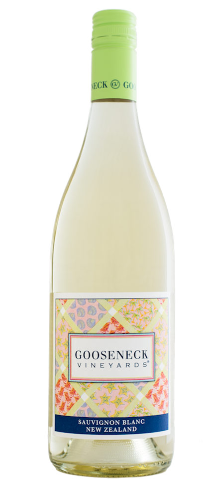 Gooseneck Vineyards Sauvignon Blanc Wine Bottle