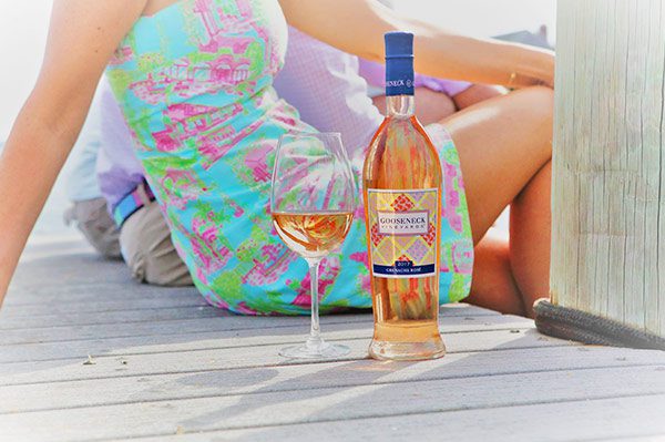 gooseneck vineyards wine Rosé